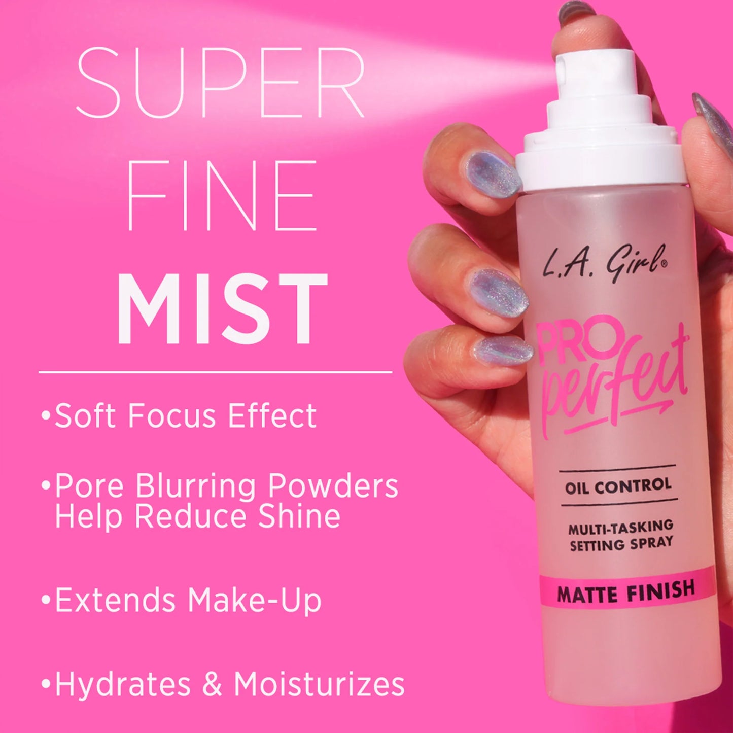 La girl pro perfect long wear matte setting spray