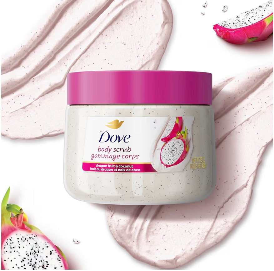 Dove Dragon Fruit & Coconut Body Scrub 15oz