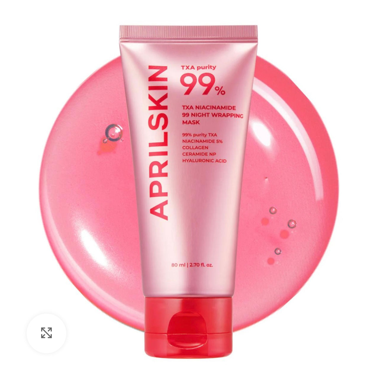 APRILSKIN TXA Niacinamide 99 Night Wrapping Mask (80ml)