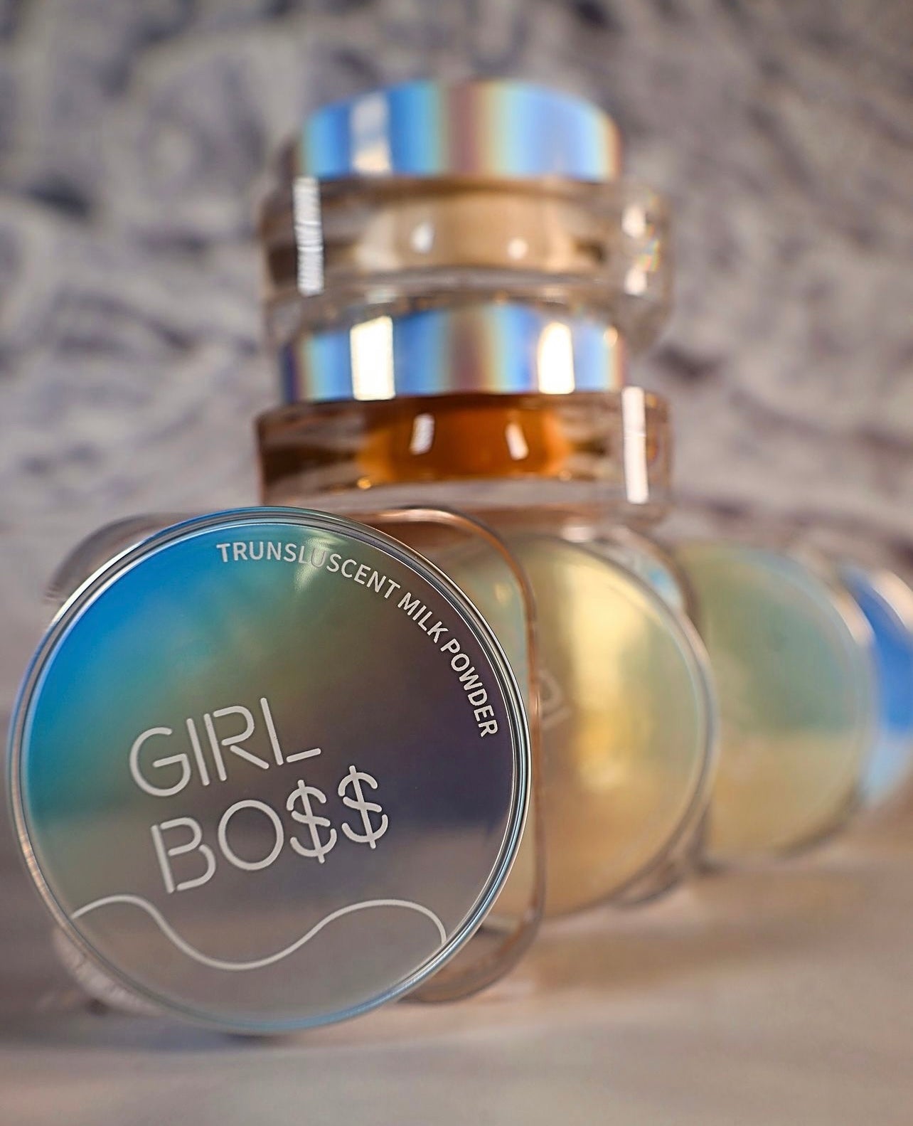 Girlboss translucent milk powder