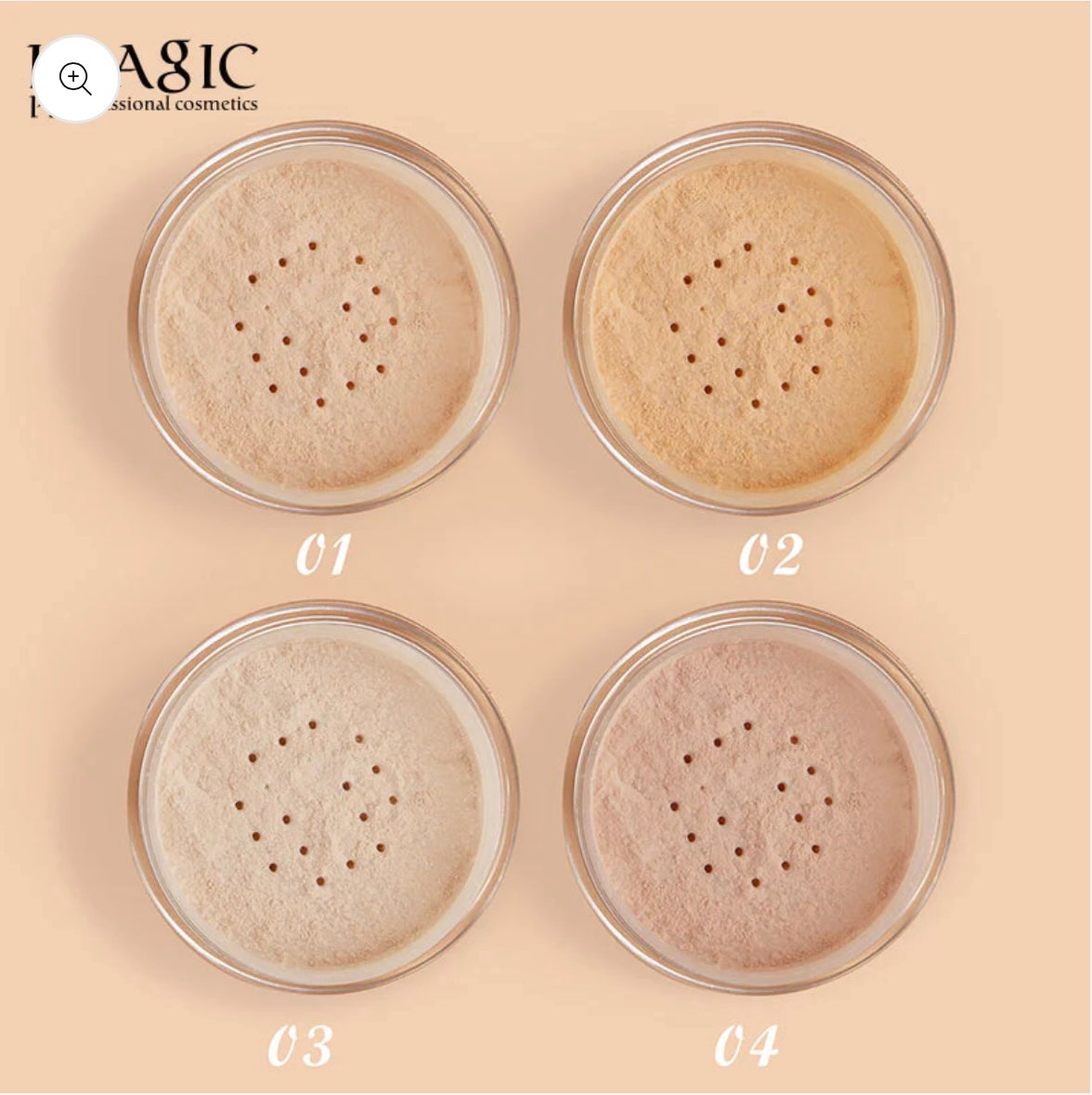 Imagic super matte setting powder