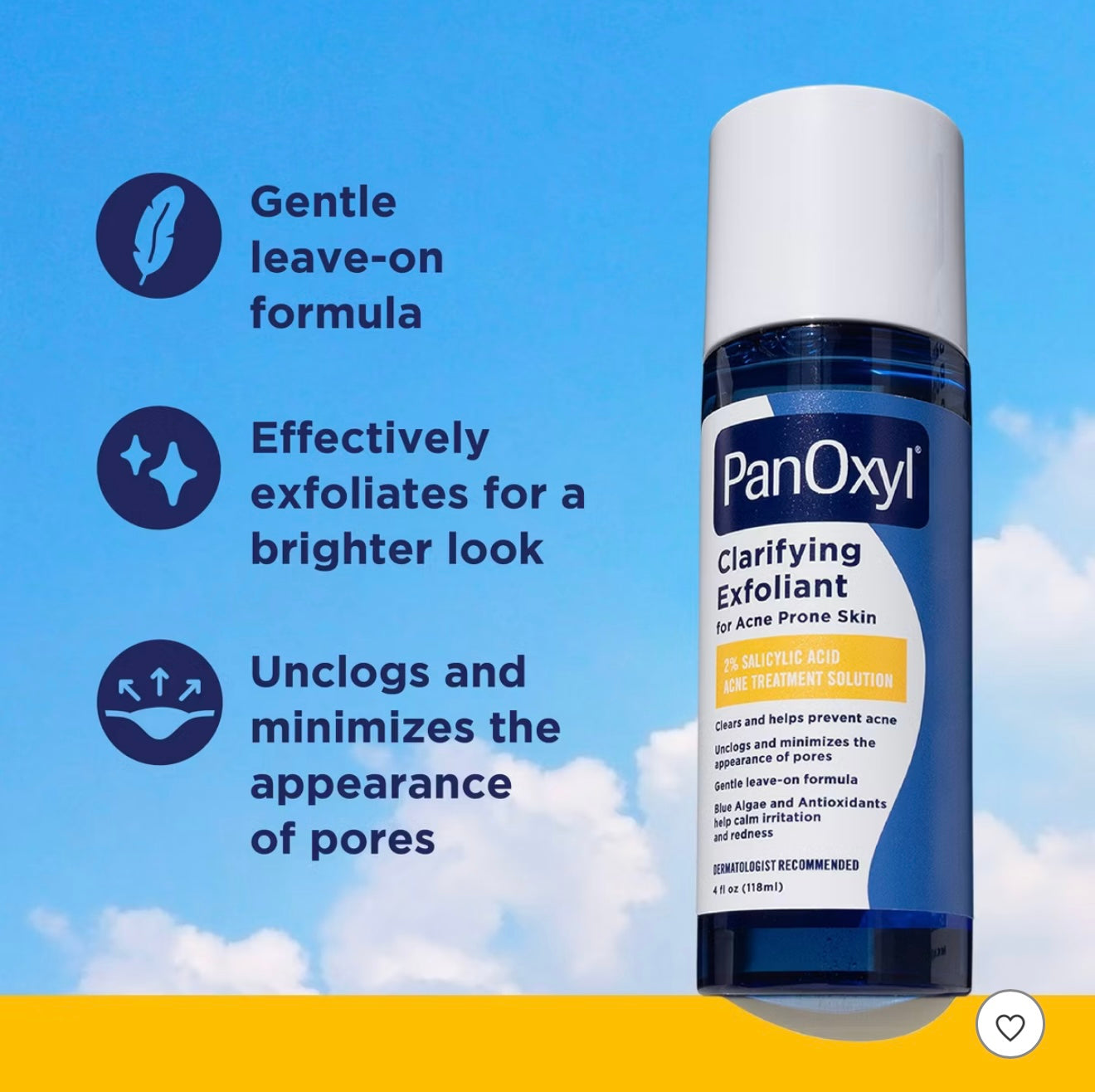 PanOxyl Clarifying Exfoliant with 2% Salicylic Acid