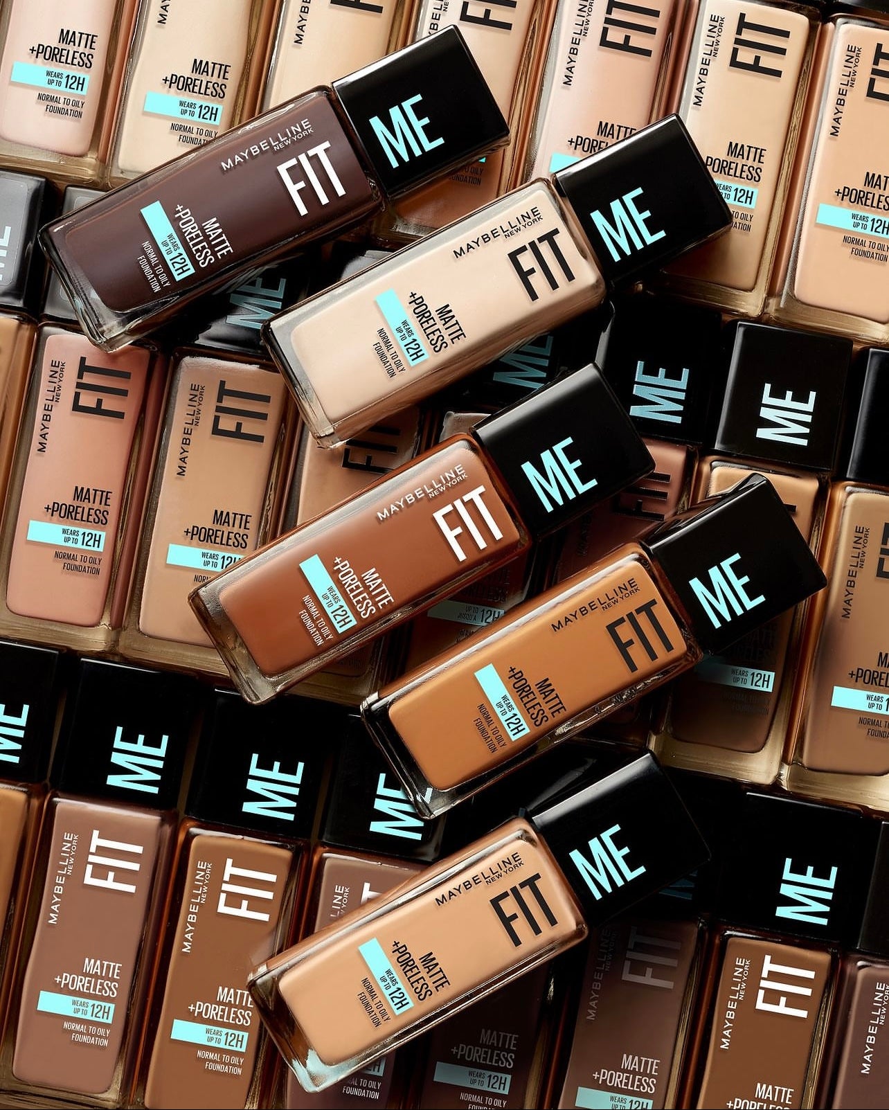 Maybelline fit me matte and poreless foundation
