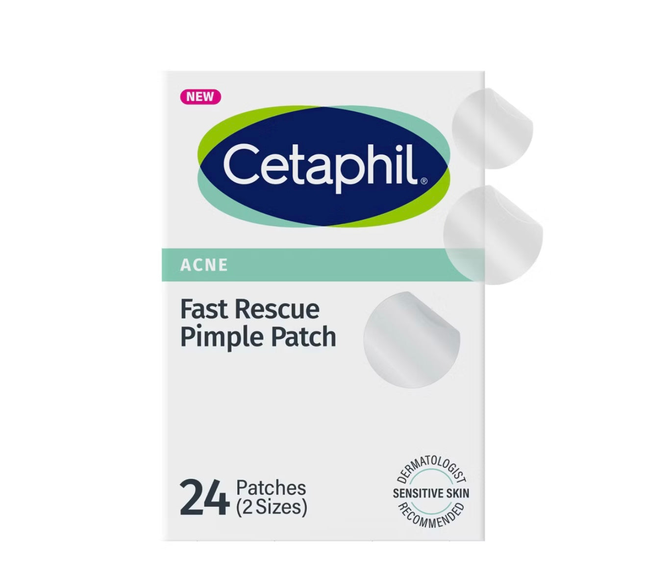 Cetaphil Acne Spot Pimple Patches with Salicylic Acid - 24ct