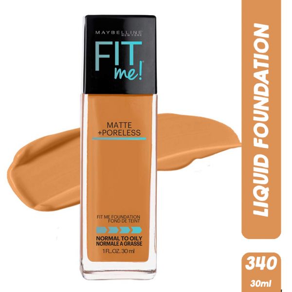 Maybelline fit me matte and poreless foundation