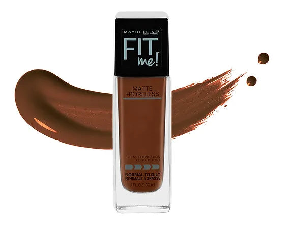 Maybelline fit me matte and poreless foundation