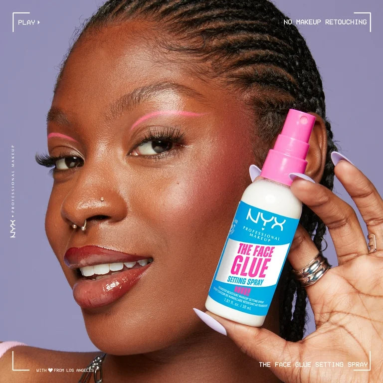 Nyx face glue setting spray
