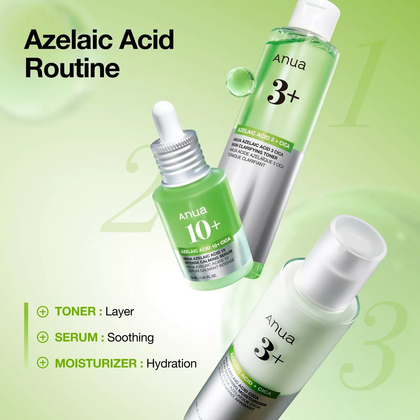 ANUA Azelaic Acid Cica Skin Soothing Moisturizer