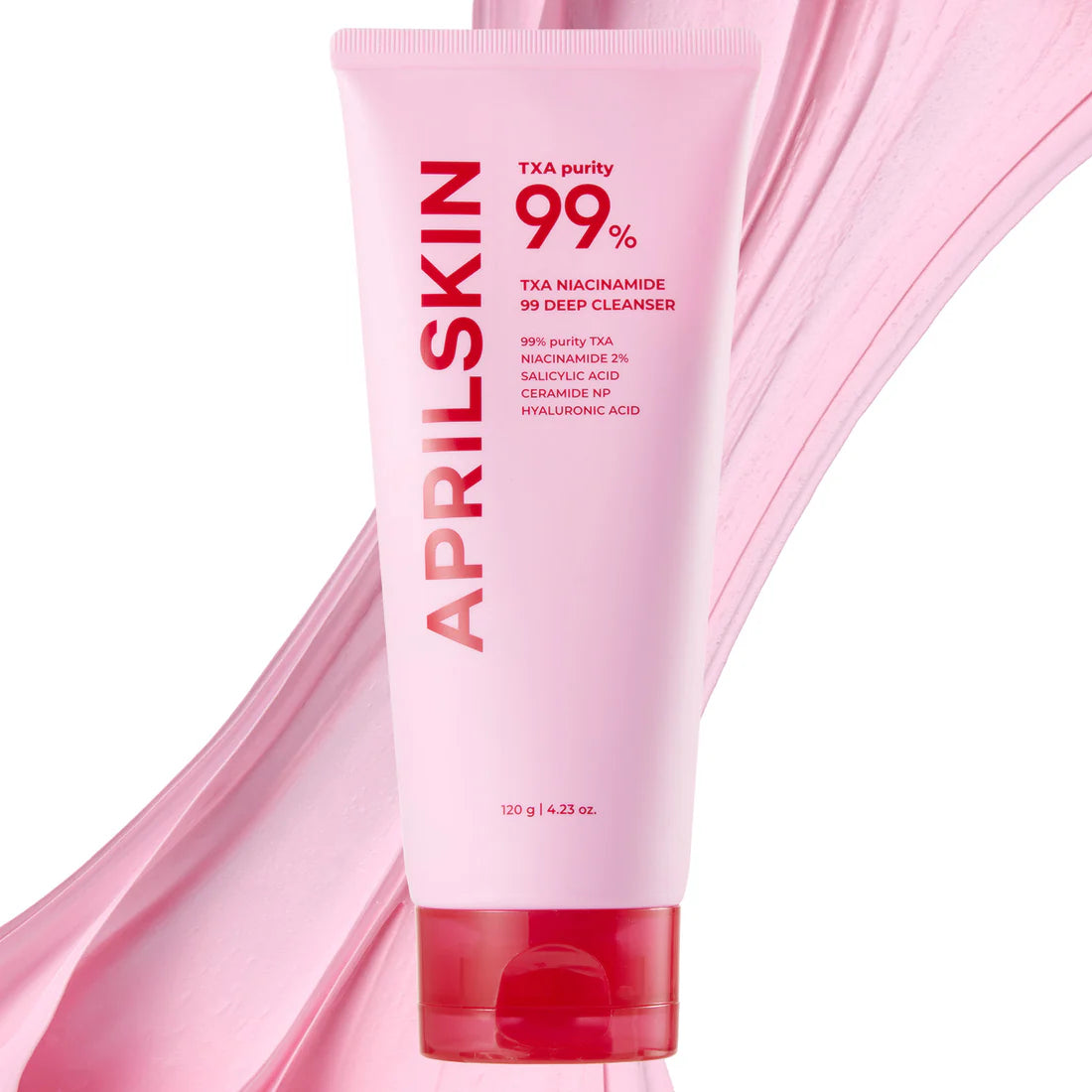 APRIL SKIN TXA Niacinamide 99 Pore Care Pink Bubble Gum Deep Cleanser