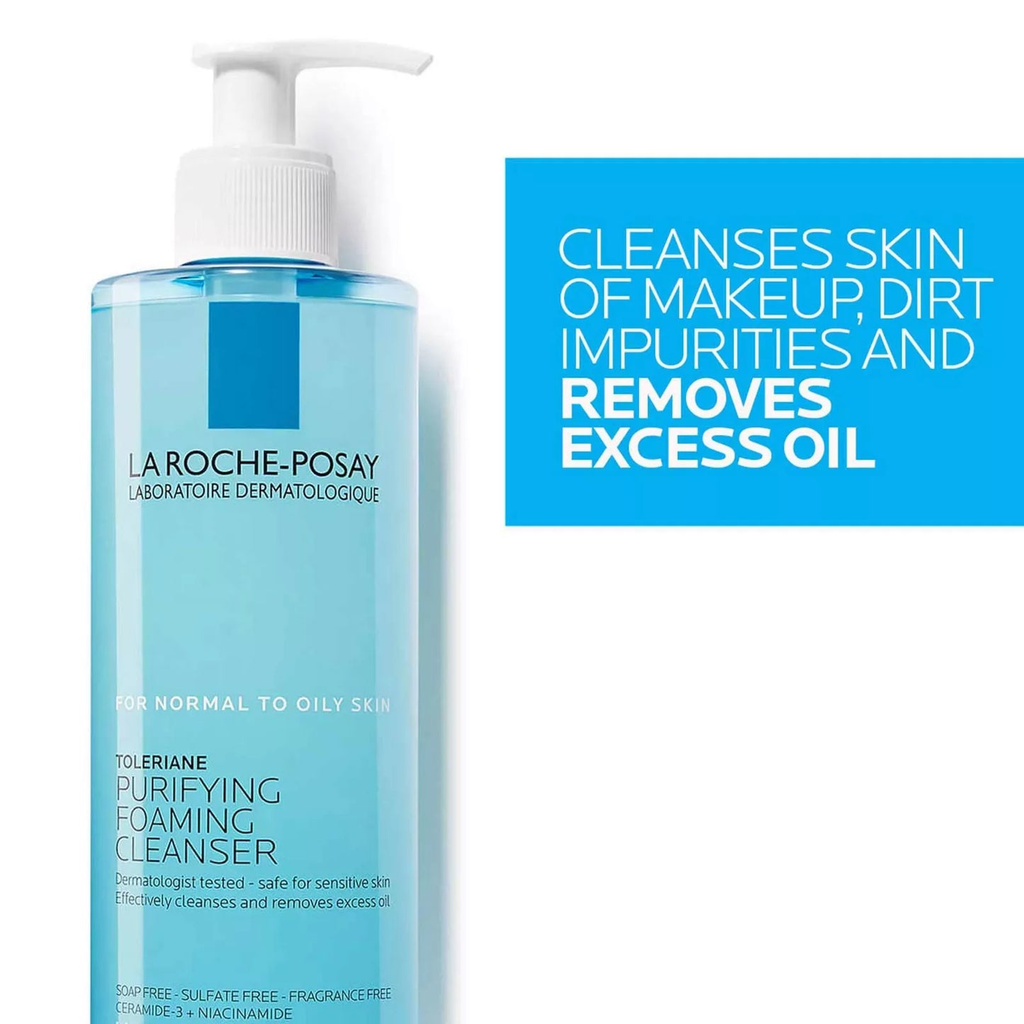 La Roche Posay Toleriane Purifying Foaming Face Wash for Oily Skin