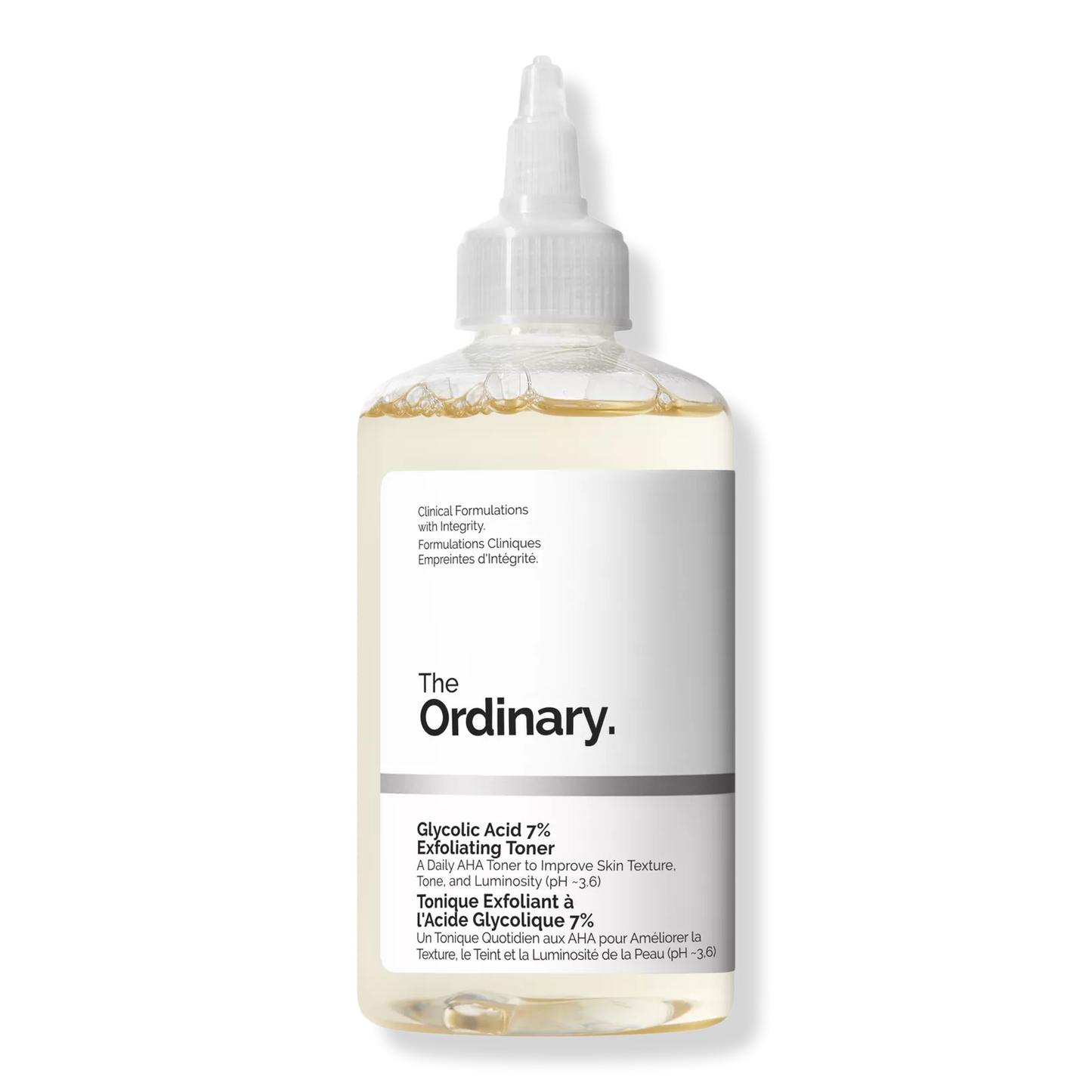 The ordinary Glycolic Acid 7% Exfoliating and Brightening Daily Toner 100ml