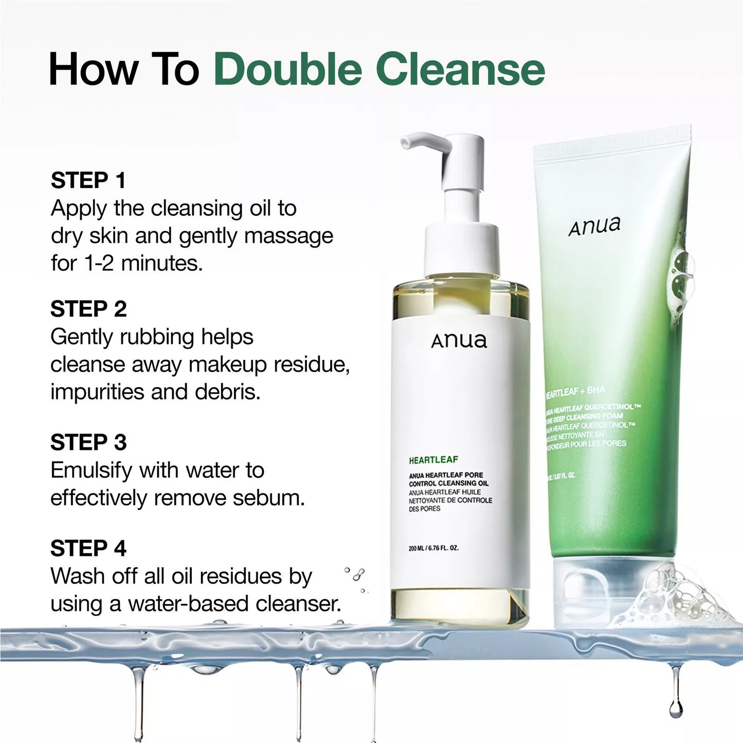 ANUA Heartleaf Quercetinol Pore Deep Cleansing Foam