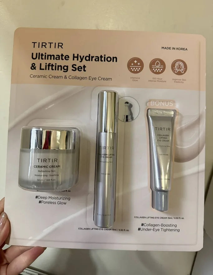 Tirtir Ultimate Hydration Lifting Set Ceramic Cream + Collagen Lifting