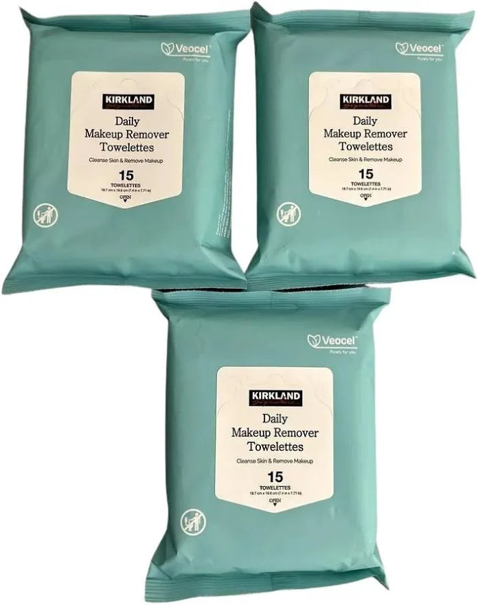 Kirkland daily makeup removing towelettes 15pc