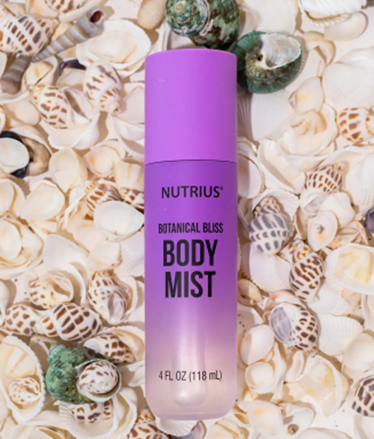 Nutrius Body Mist - Botanical Bliss, 4 FL OZ - Invigorating and Natural Daily Fragrance
