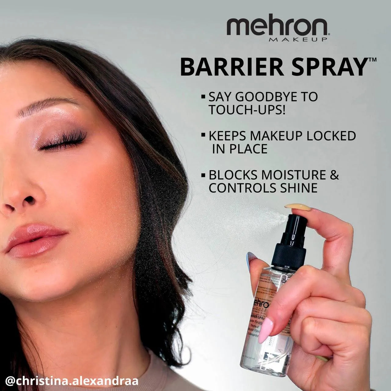 Mehron Makeup Barrier Setting Spray 60ml