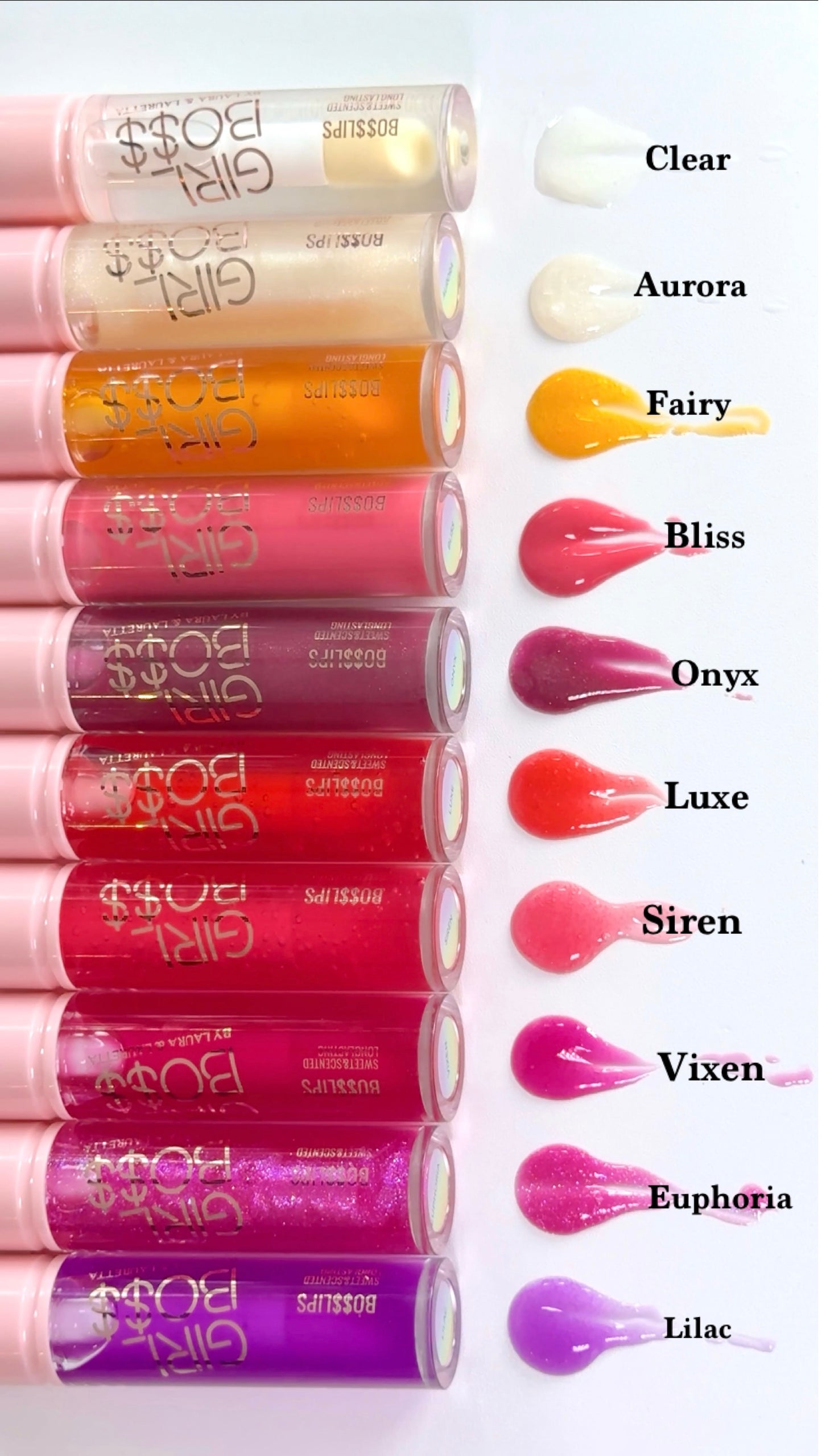 Girlboss sweet and scented long-lasting gloss