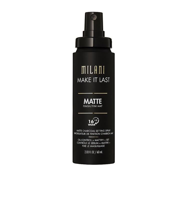 Milani make it last matte charcoal setting spray - SHOPATTHETWINSSTORE.COM