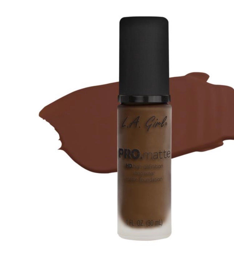 La girl pro matte hd long wear foundation