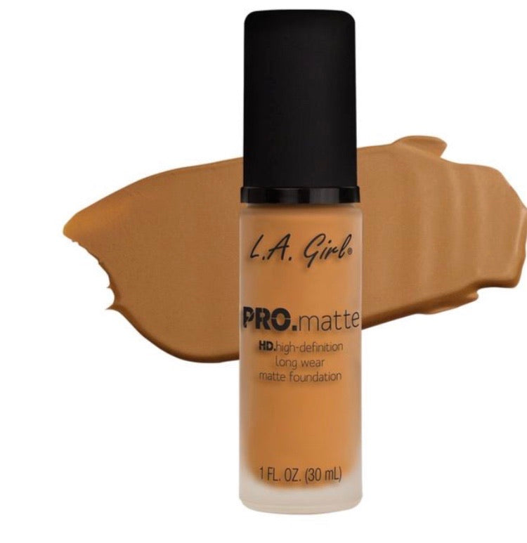 La girl pro matte hd long wear foundation
