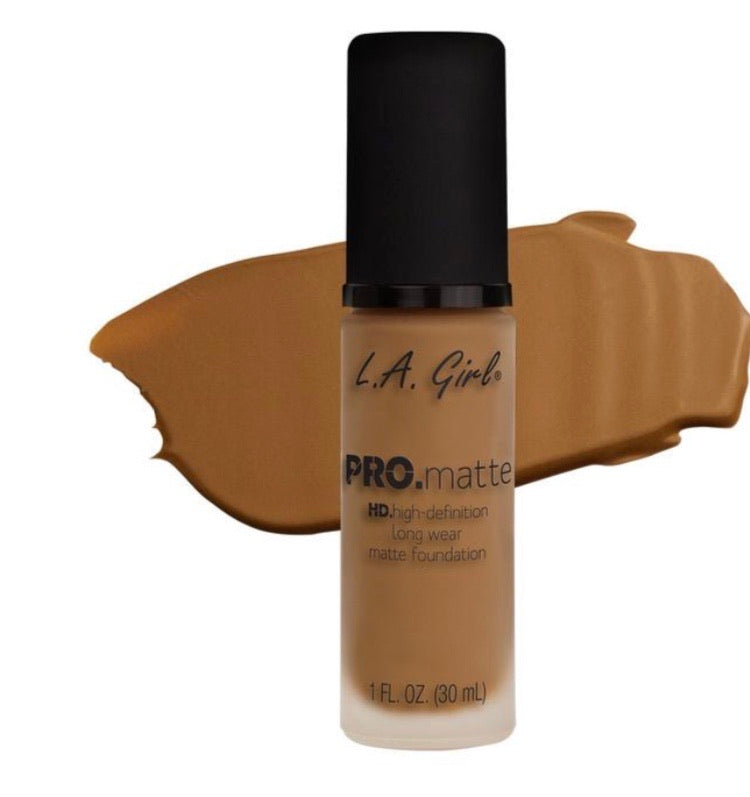 La girl pro matte hd long wear foundation