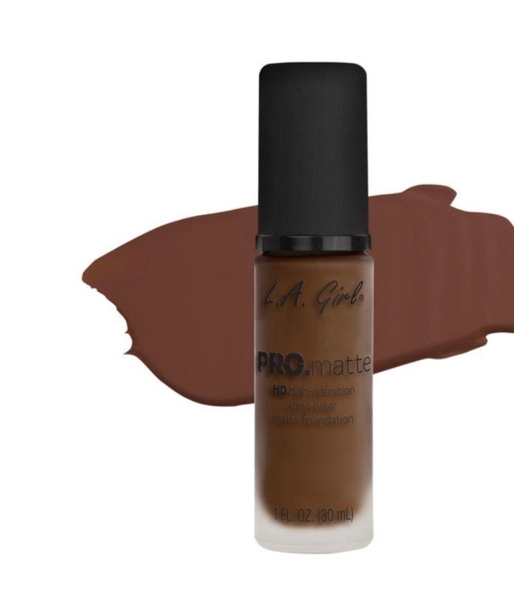 La girl pro matte hd long wear foundation