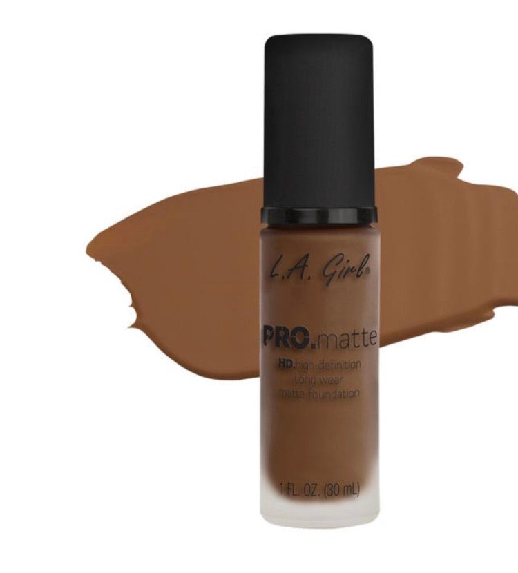 La girl pro matte hd long wear foundation