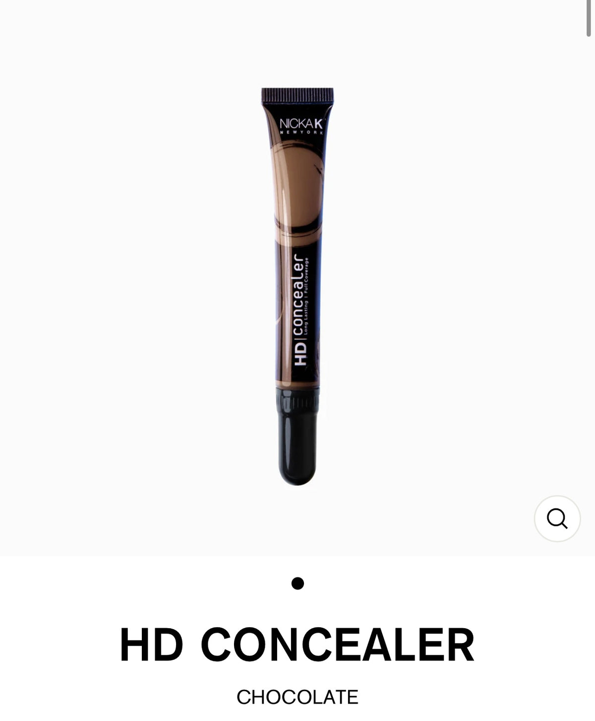 Nicka k hd concealer