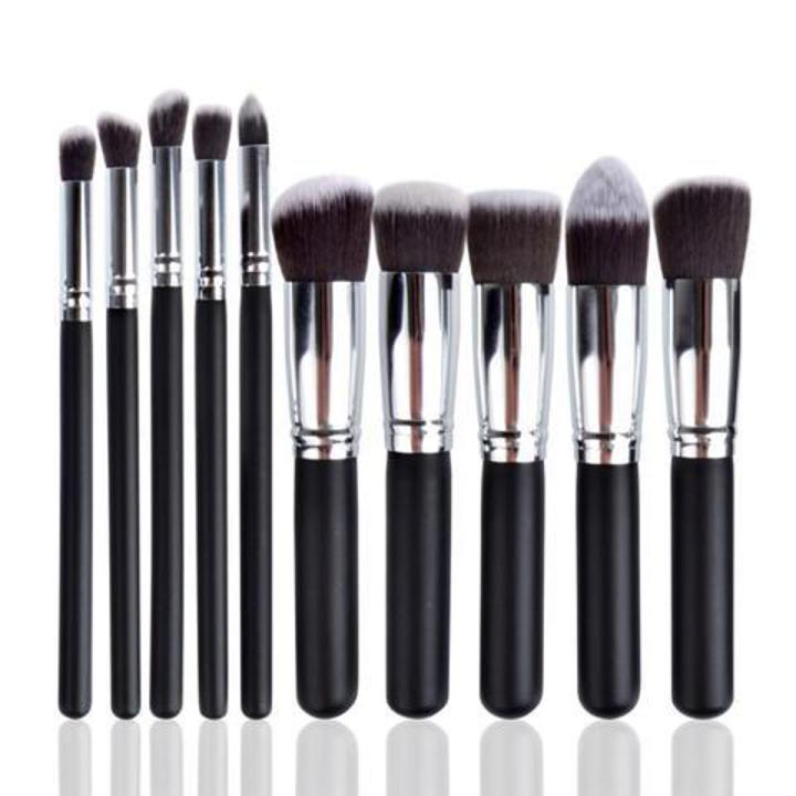 10 Pieces kabuki brush set