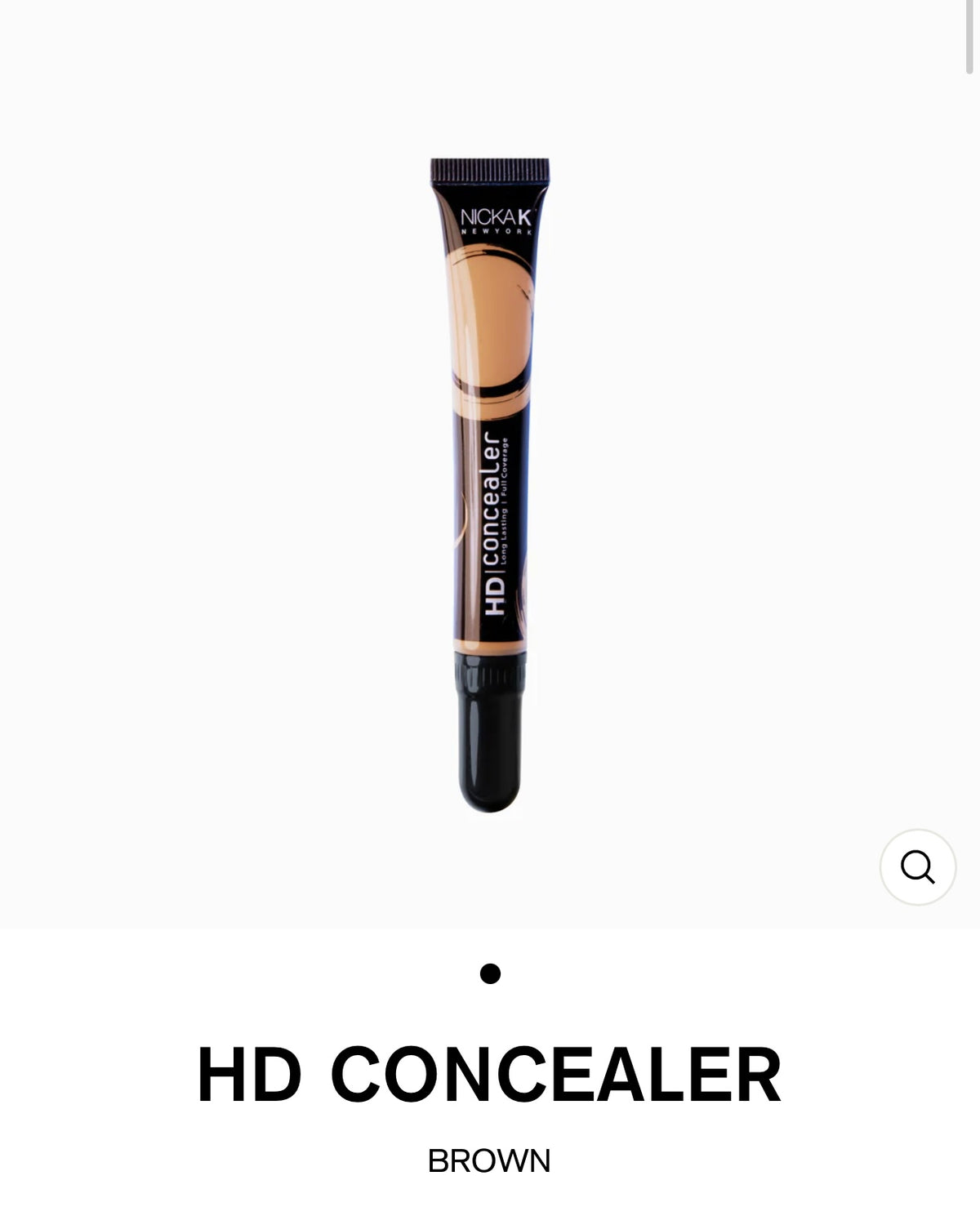 Nicka k hd concealer