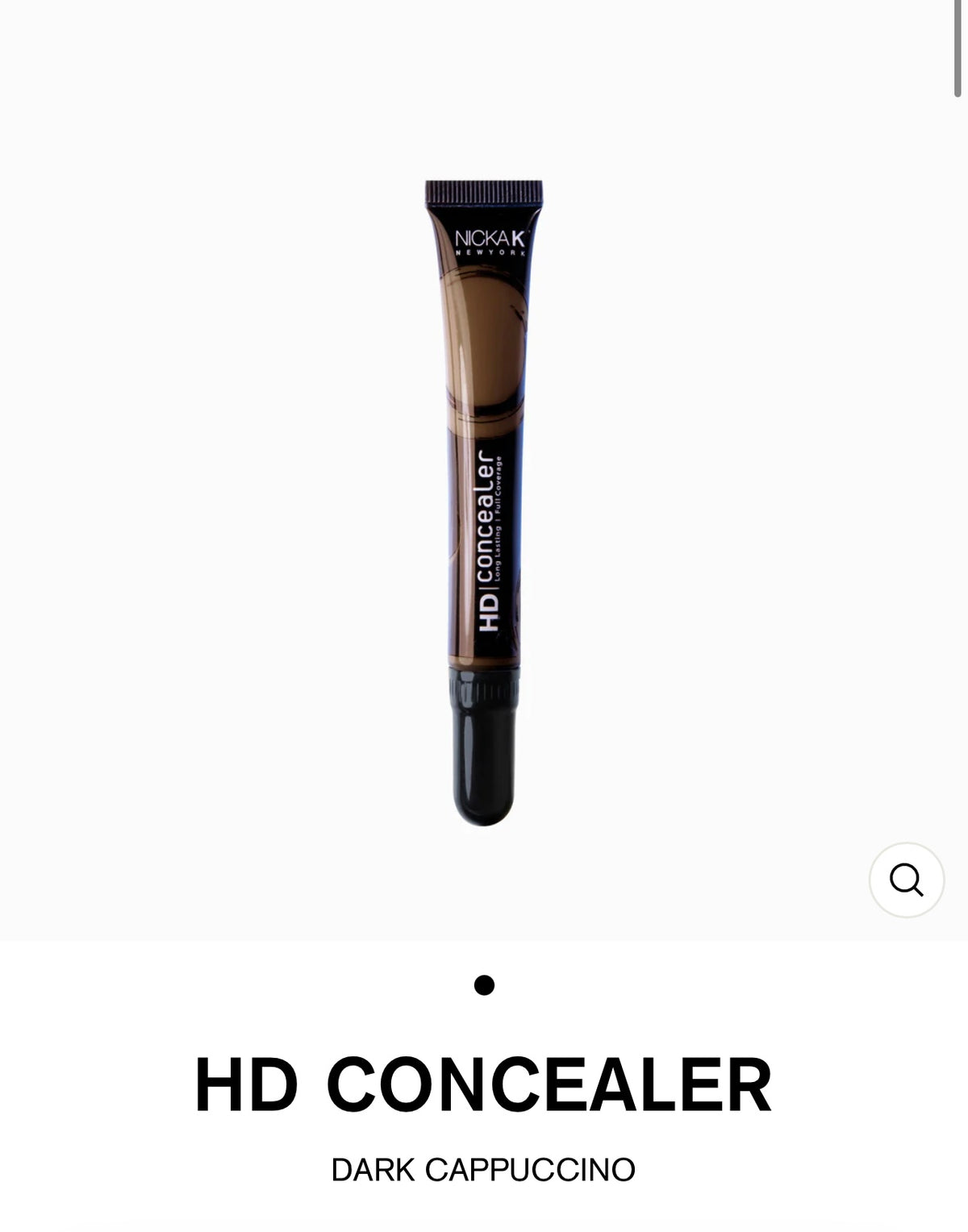 Nicka k hd concealer