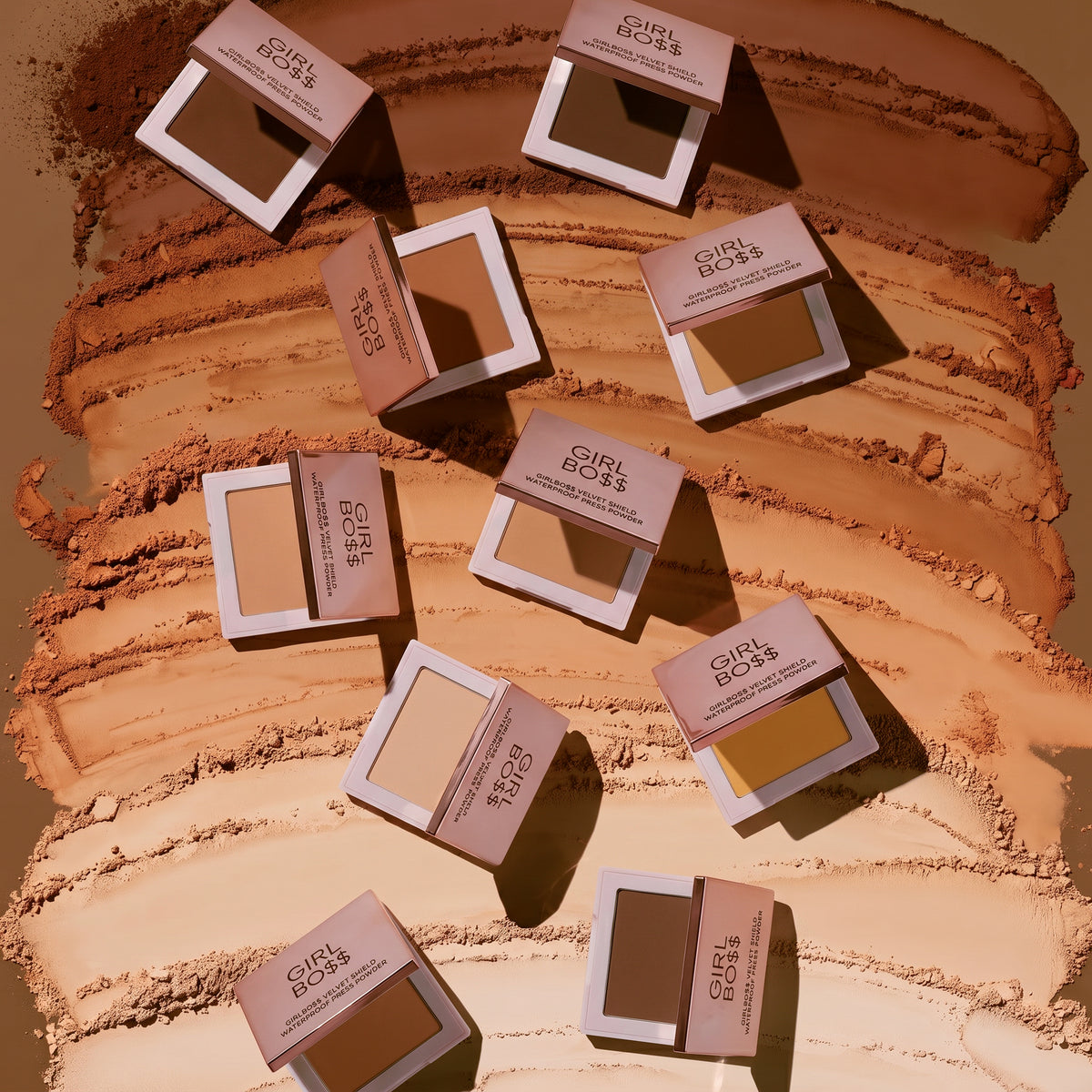 Girlboss velvet shield waterproof press powder