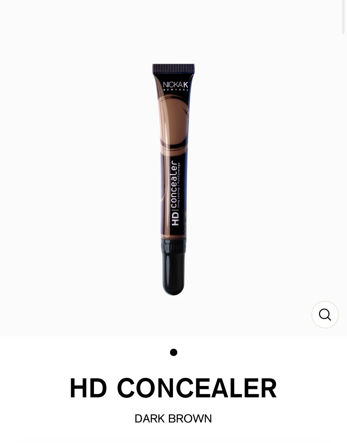 Nicka k hd concealer