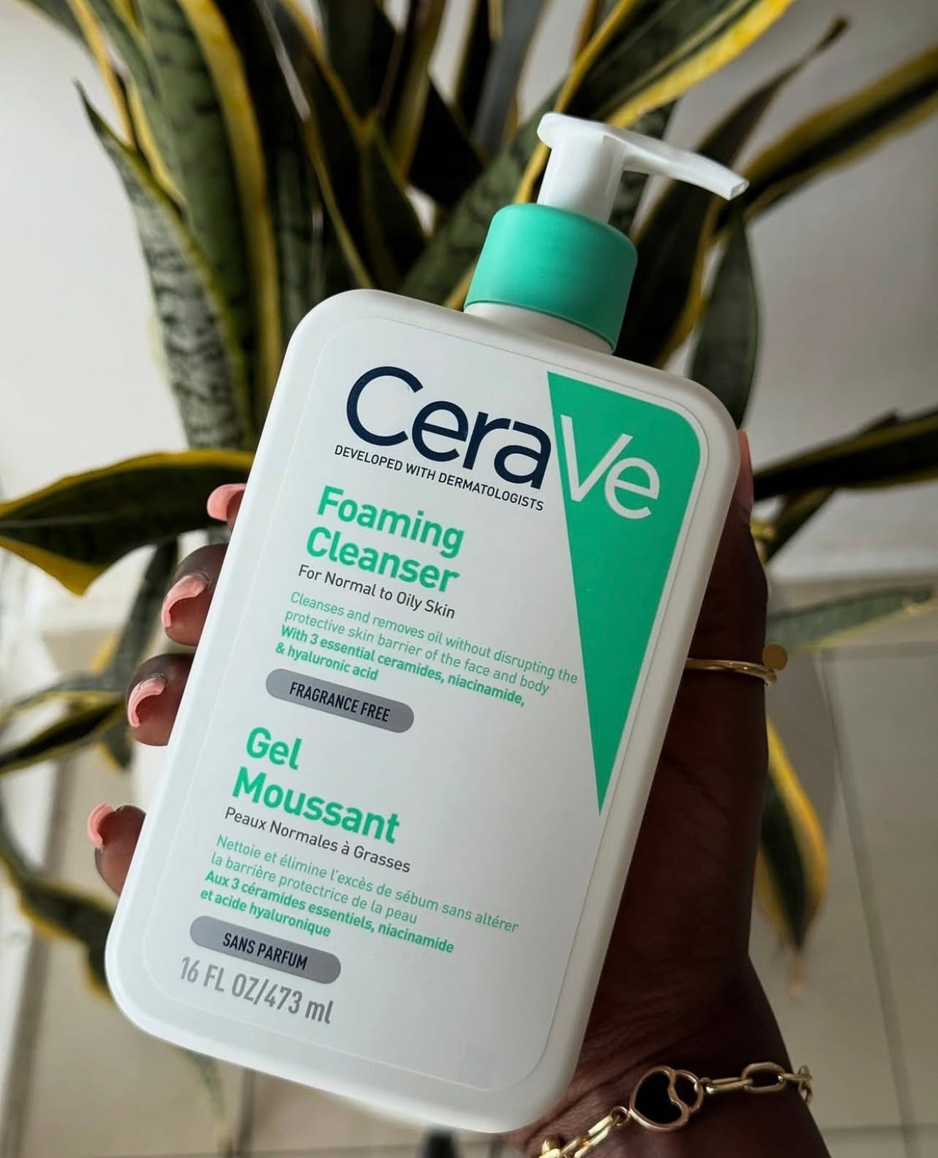 Cerave foaming facial cleanser