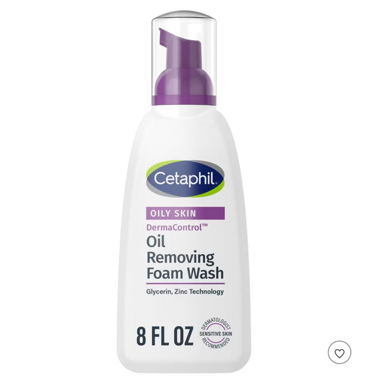 Cetaphil Pro Oil Removing Foam Face Wash - Unscented - 8oz