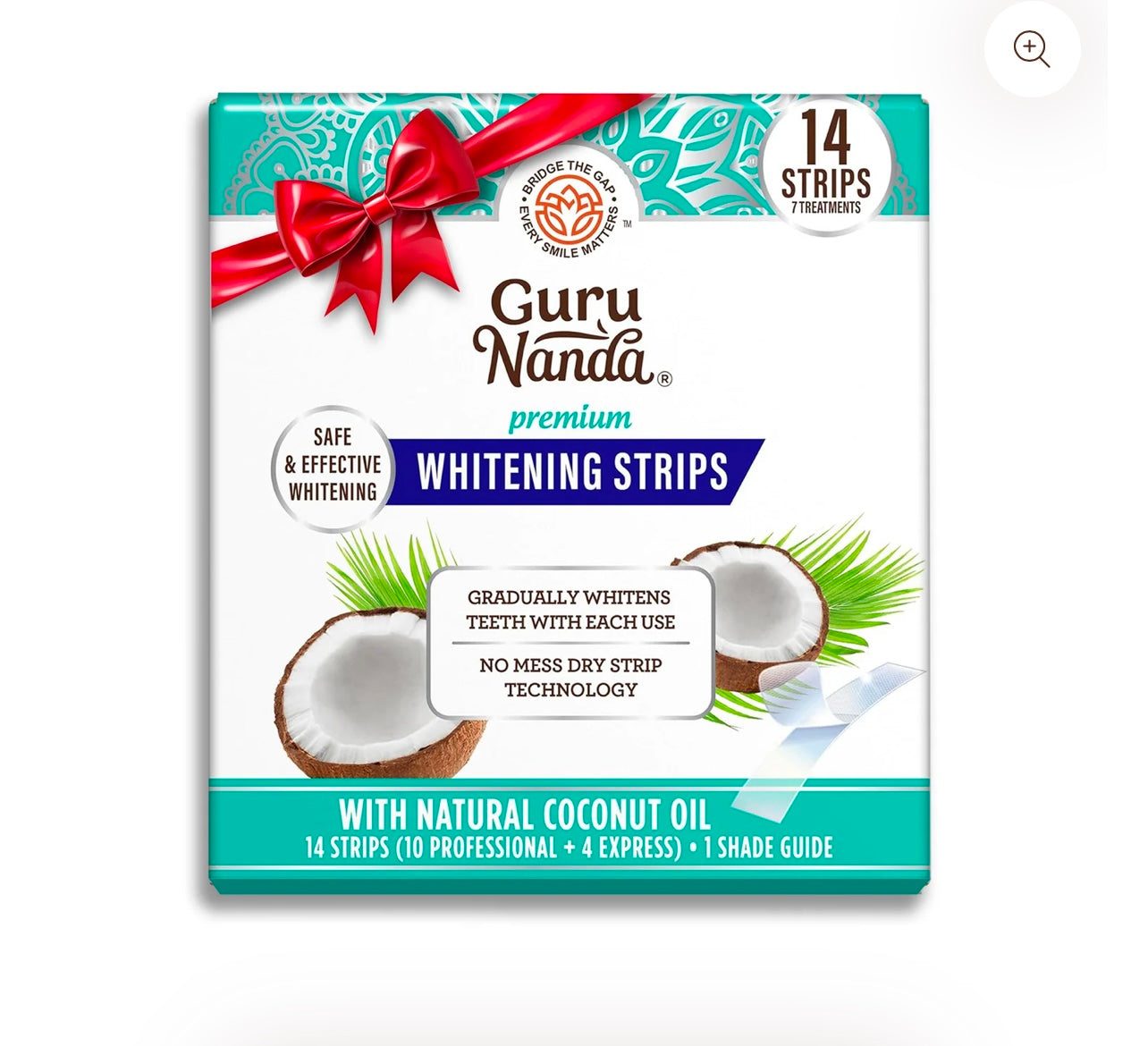 Guru Nanda WHITENING STRIPS (7-DAY TREATMENT) 14 strips