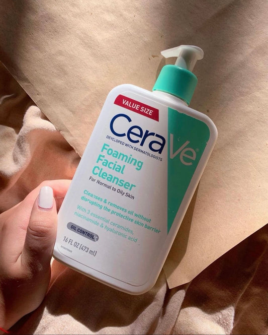 Cerave foaming facial cleanser