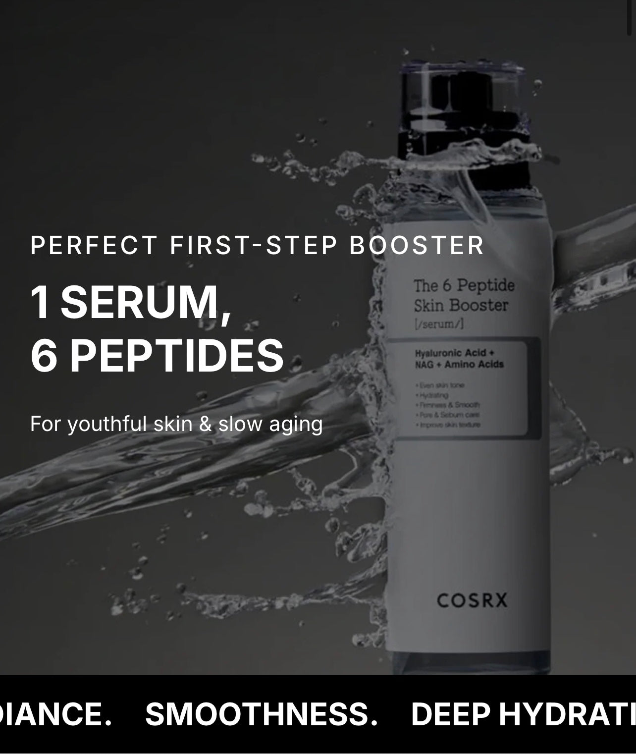 COSRX THE 6 PEPTIDE SKIN BOOSTER SERUM