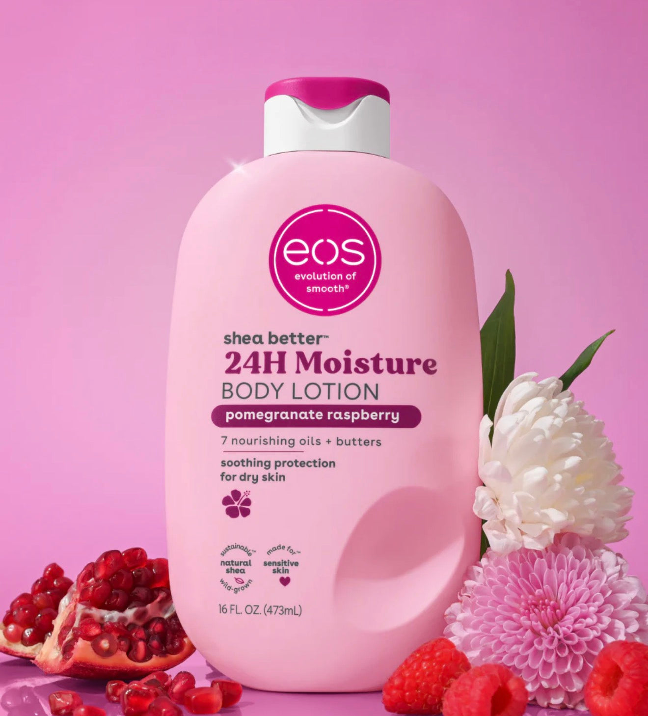 Eos Pomegranate Raspberry Body Lotion