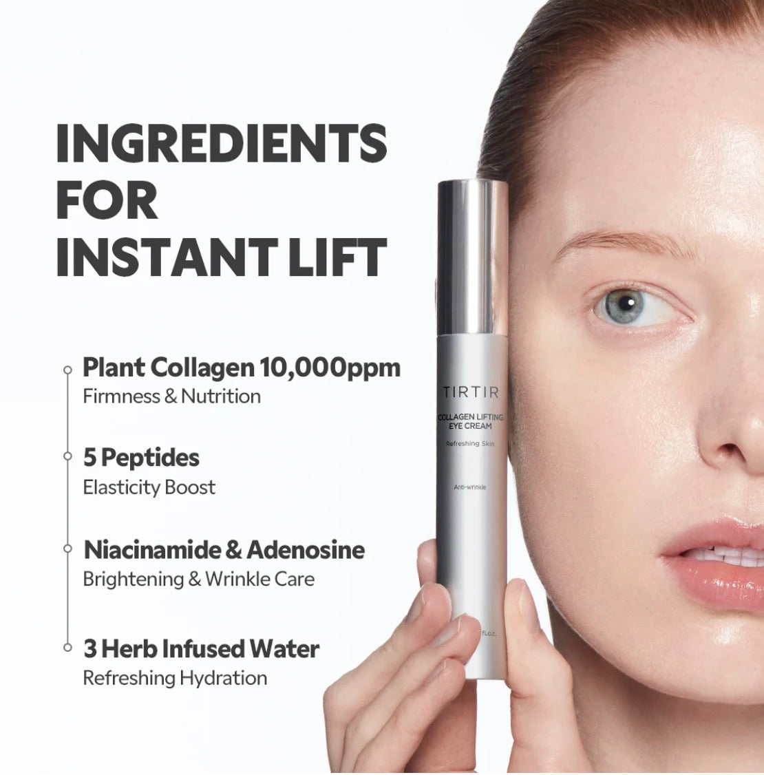 Tirtir collagen lifting eye cream 15ml