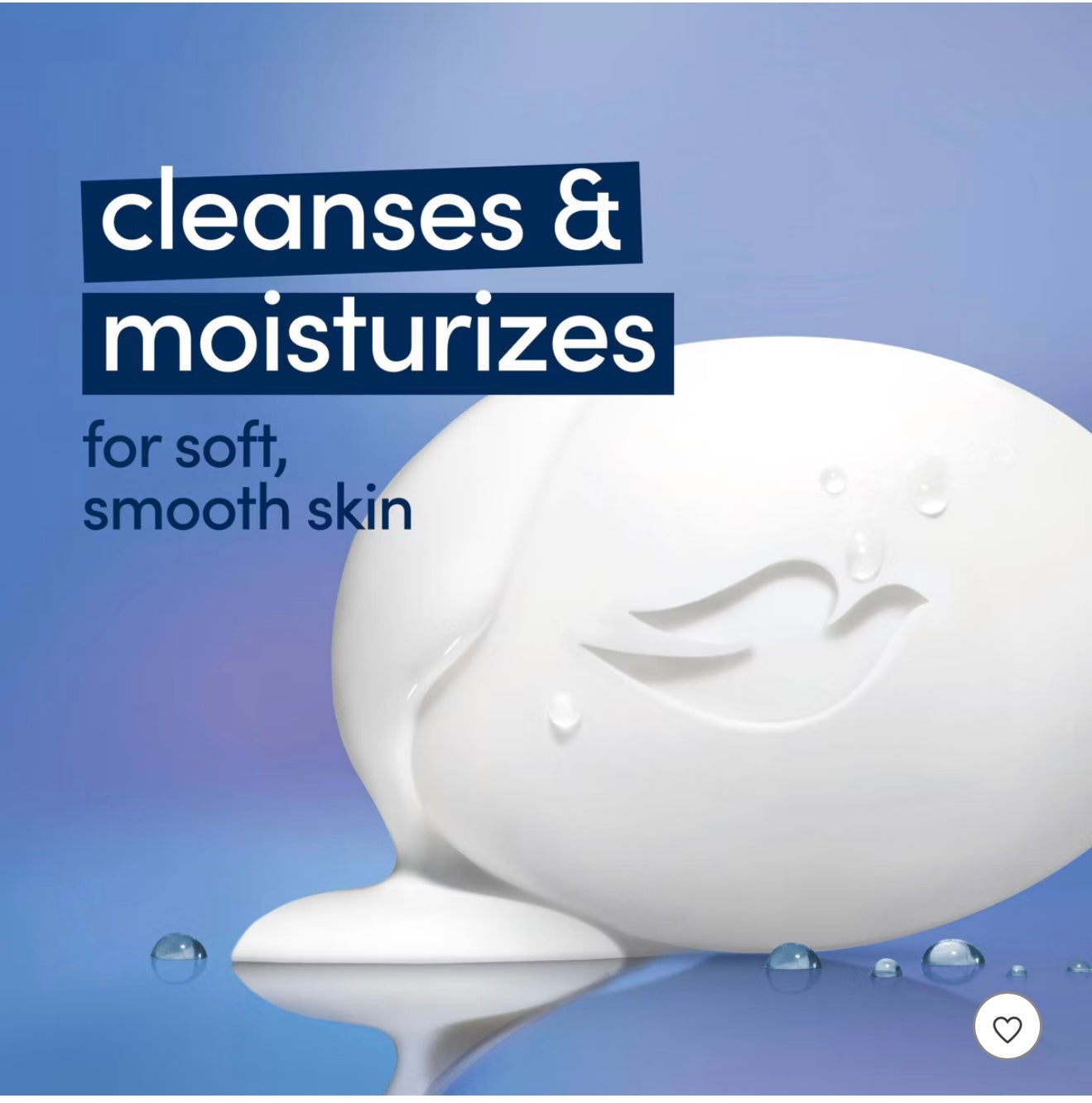 Dove Beauty White Deep Moisture Beauty Bar Soap