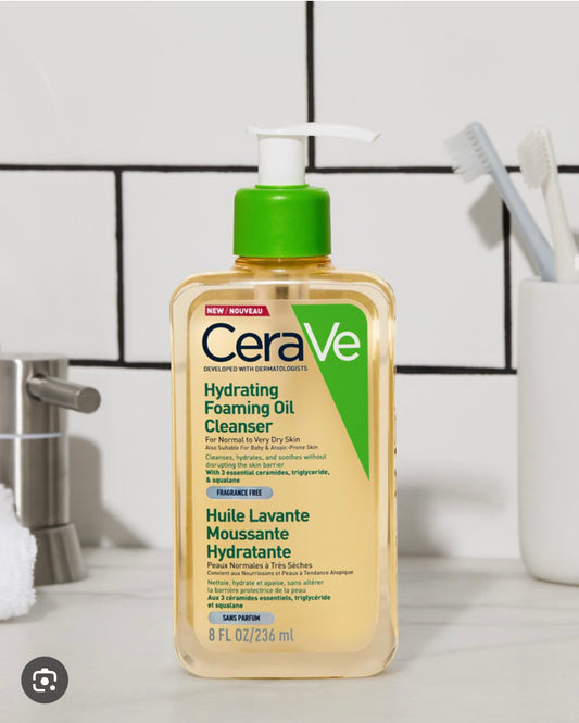 CeraVe Hydrating Foaming Oil Cleanser