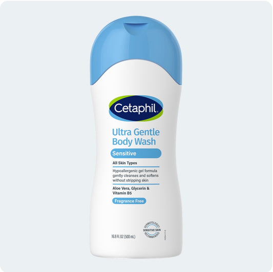 Cetaphil ultra sensitive body wash