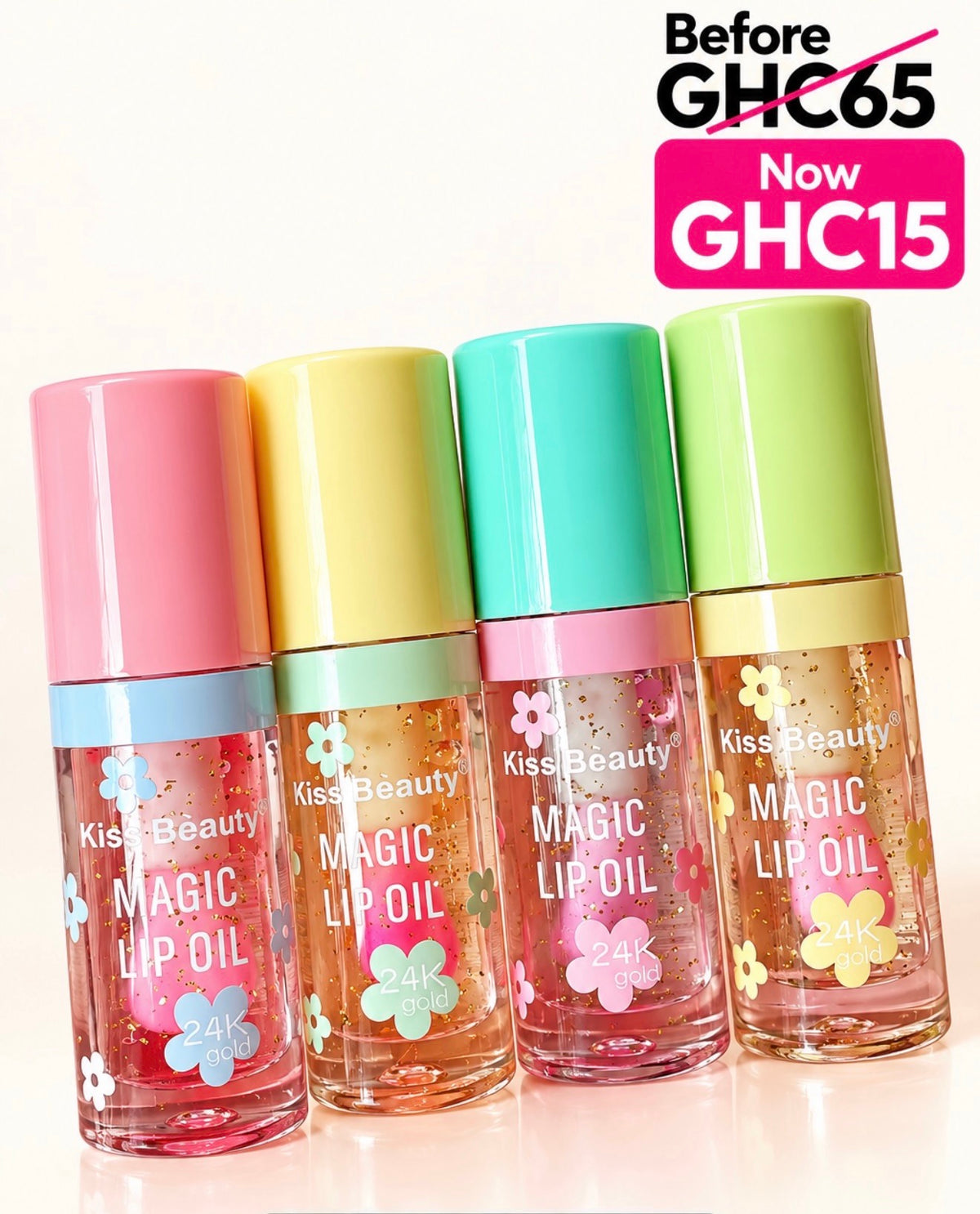 Kiss beauty magic lip oil