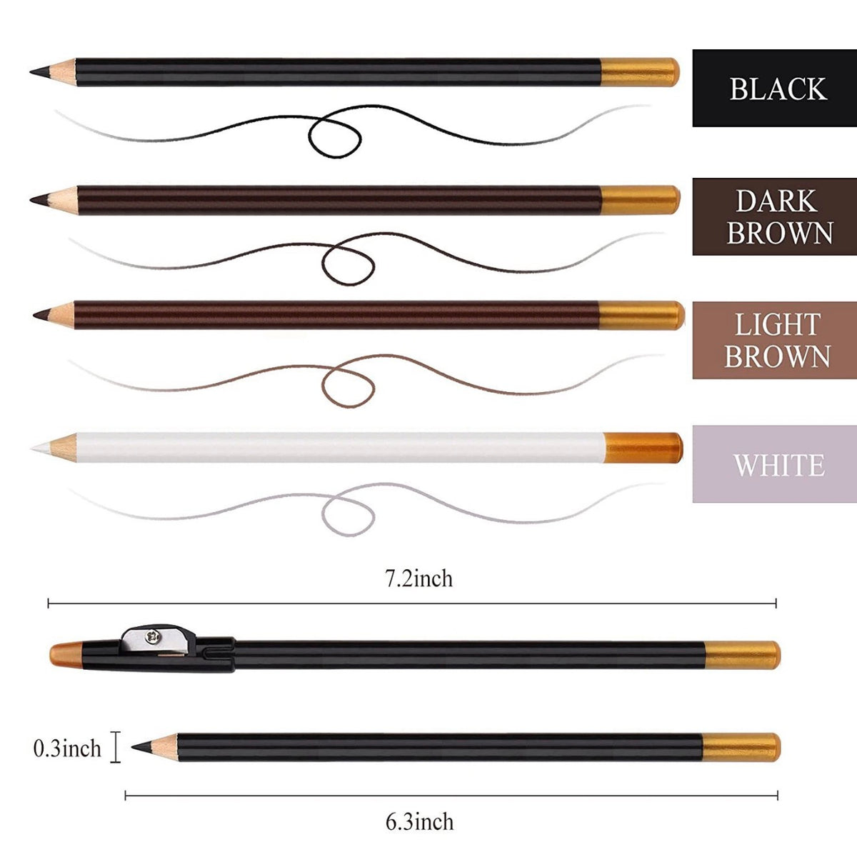 Eyebrow pencil