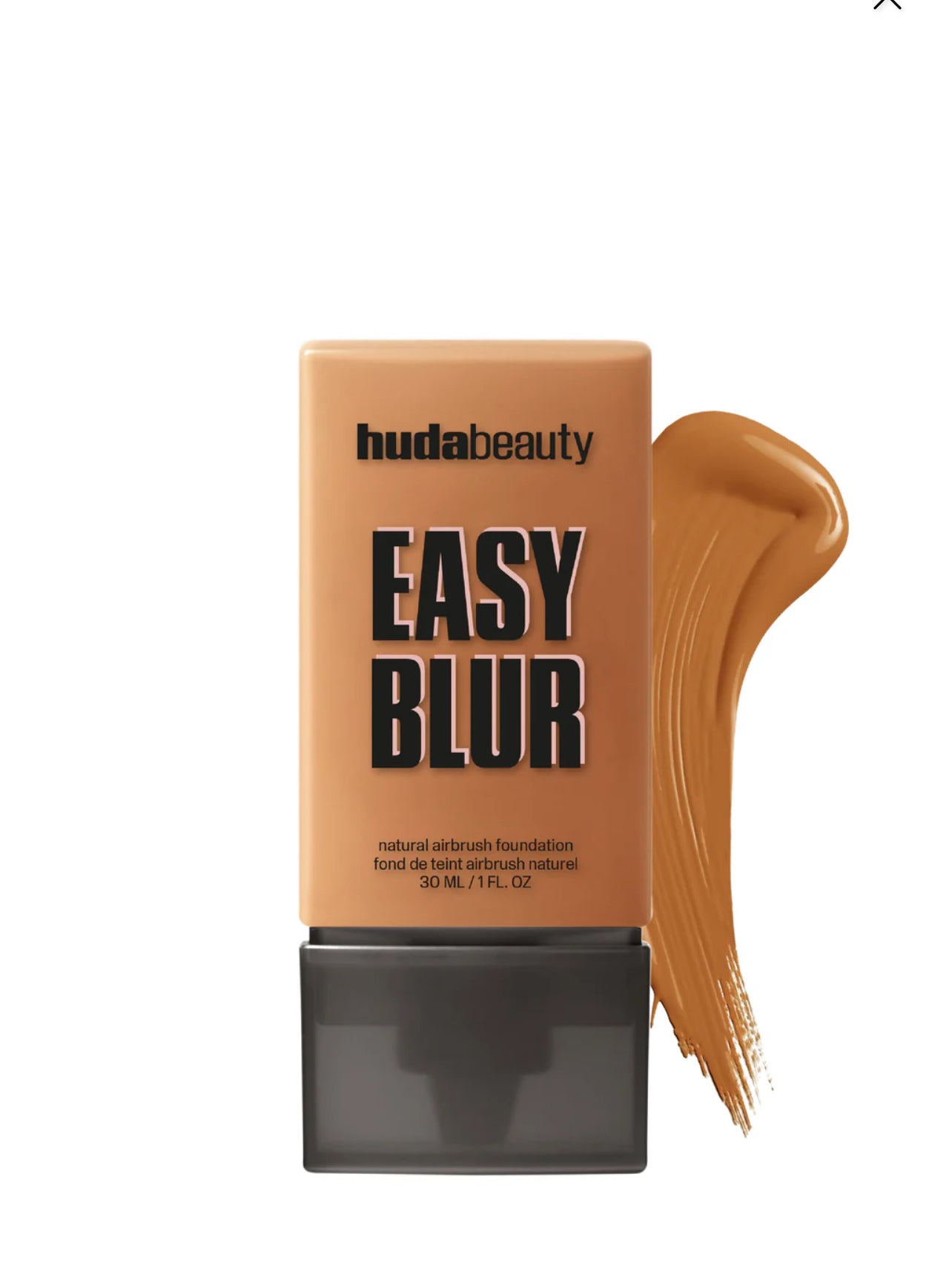 HUDABEAUTY EASY BLUR NATURAL AIRBRUSH FOUNDATION WITH NIACINAMIDE