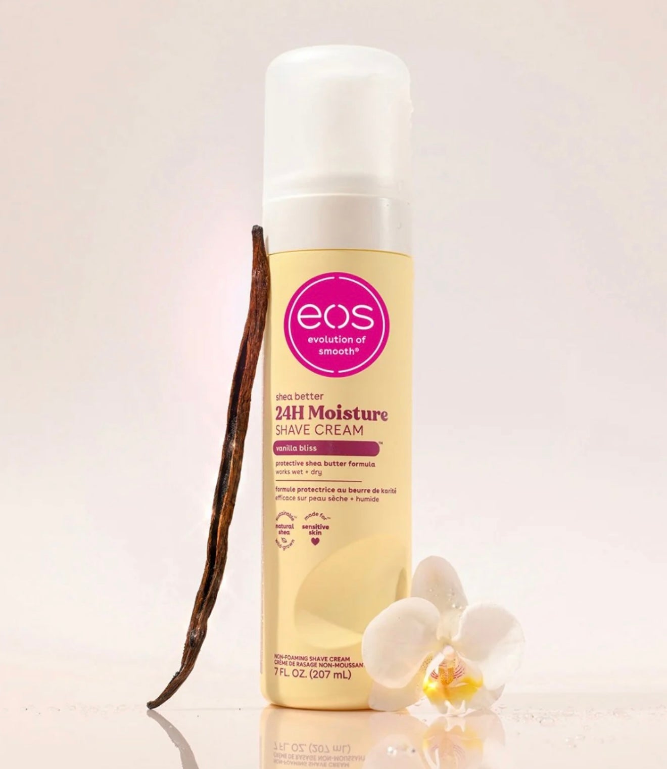 eos vanilla bliss shave cream
