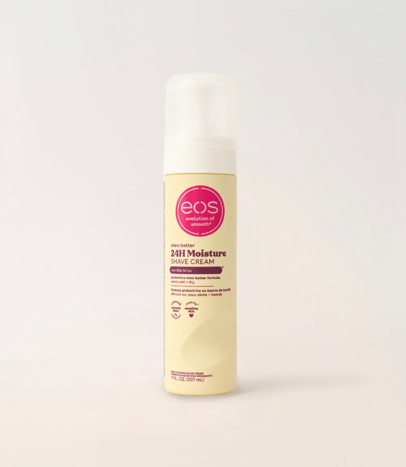 eos vanilla bliss shave cream
