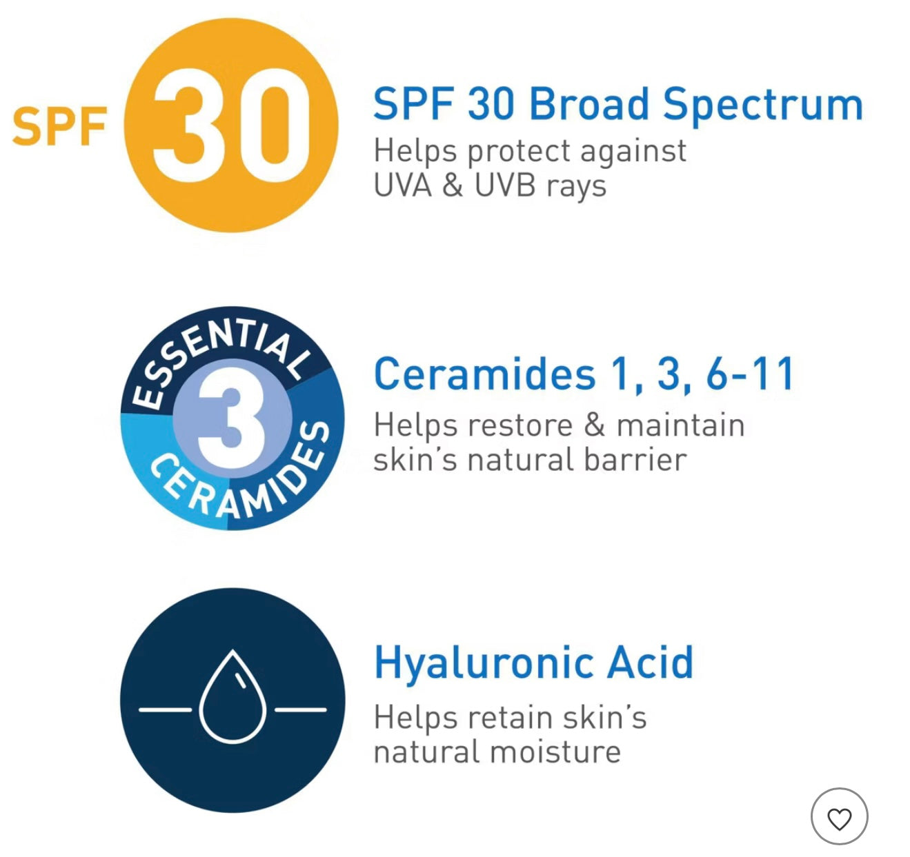 CeraVe Ultra-Light Face Lotion Moisturizer with Sunscreen - SPF 30