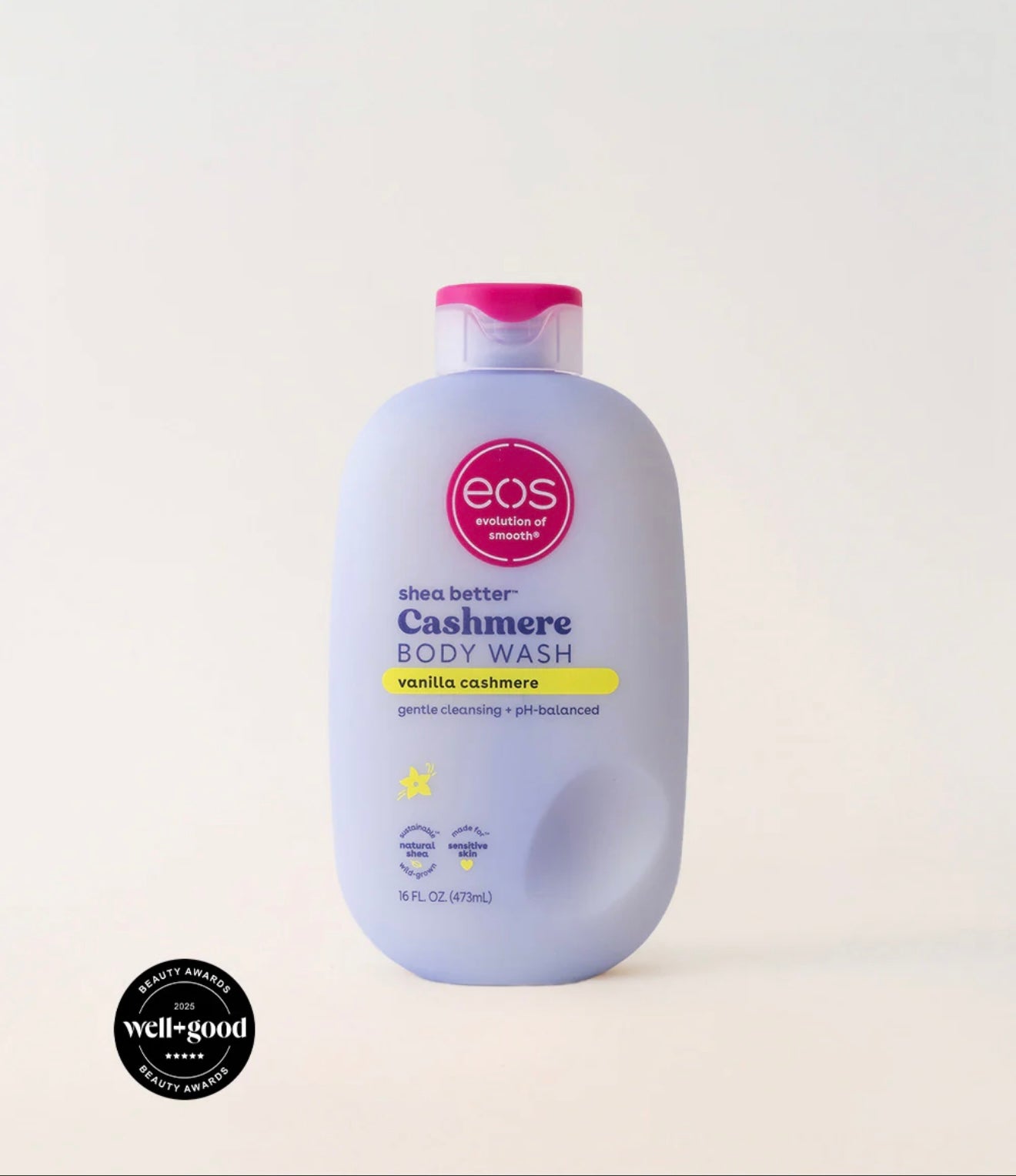 eos vanilla cashmere body wash
